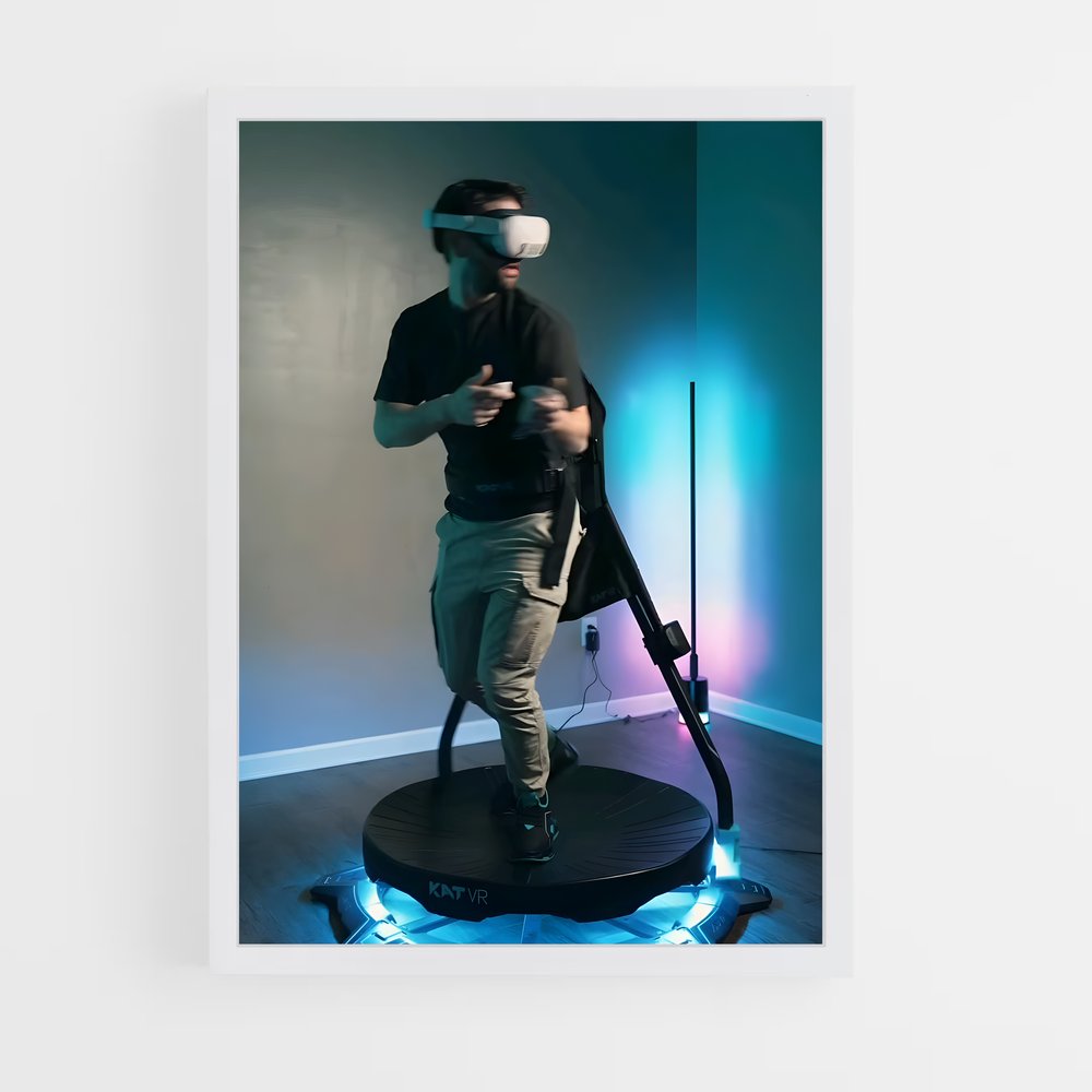 Poster Virtual Odyssey – affiche Consoles (vue 3)